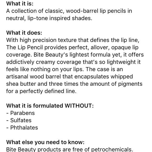 Bite Beauty Lip Pencil - Picture 10 of 10